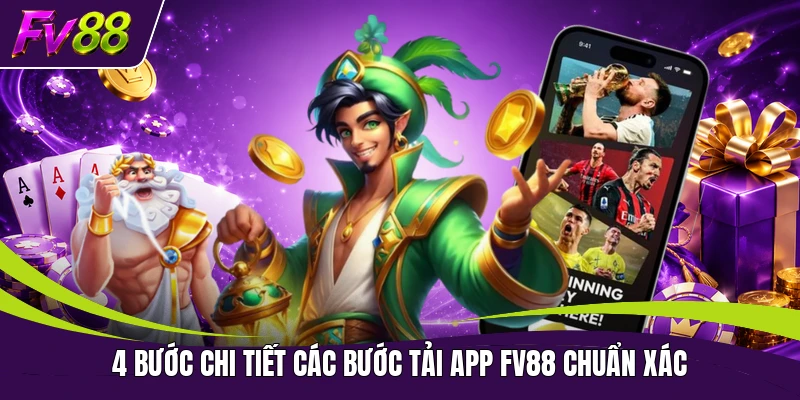 4 bước chi tiết các bước tải app FV88 chuẩn xác