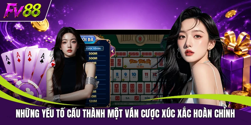 Những yếu tố cấu thành một ván cược xúc xắc hoàn chỉnh